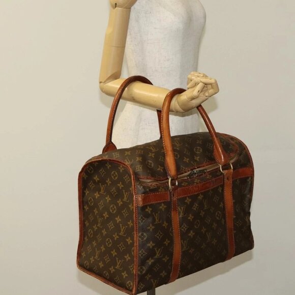 LOUIS VUITTON Monogram Sac Shan 40 Pet Carry Vintage M42024 LV Auth 119858 - Picture 15 of 16